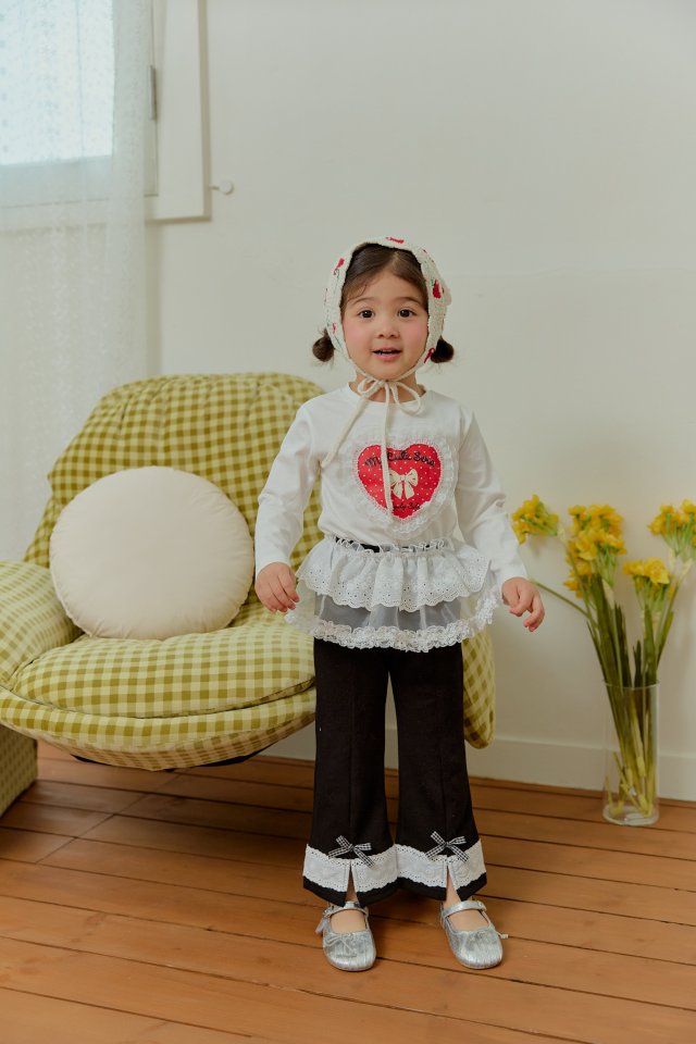 Sera - Korean Children Fashion - #childofig - Lace Hem Pants