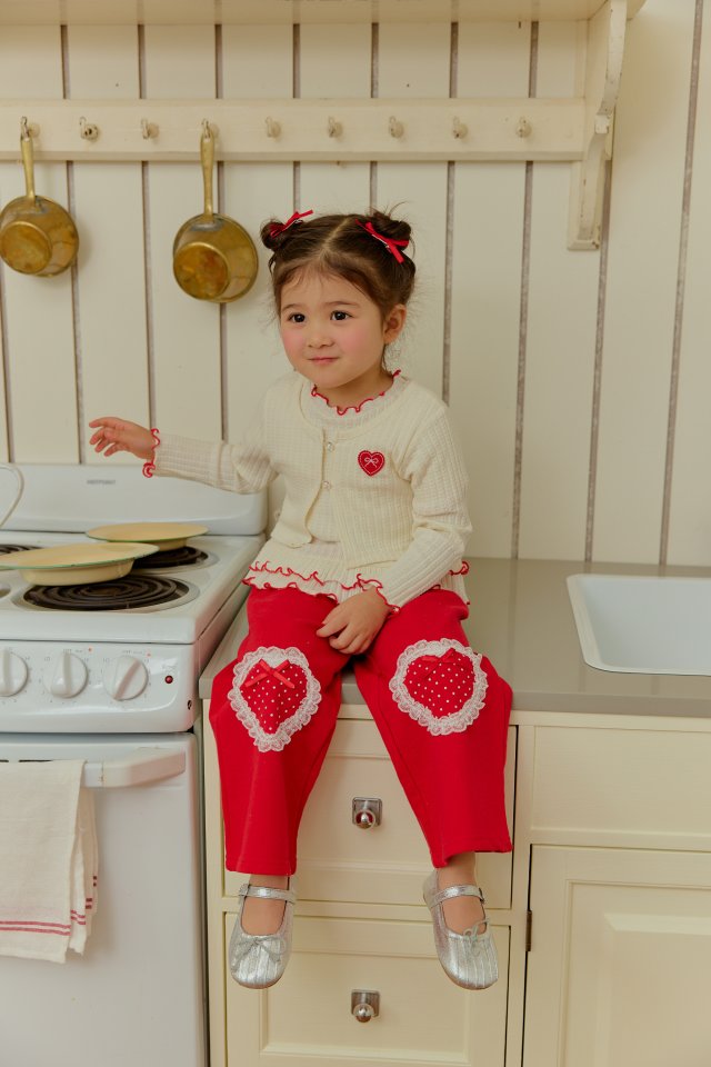 Sera - Korean Children Fashion - #childofig - Heart Flutter Pants - 10