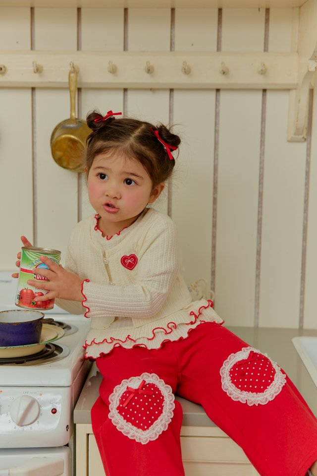 Sera - Korean Children Fashion - #childofig - Heart Flutter Pants - 9