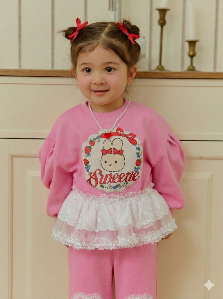 Sera - Korean Children Fashion - #childofig - Strawberry Sweet Sweatshirt - 4
