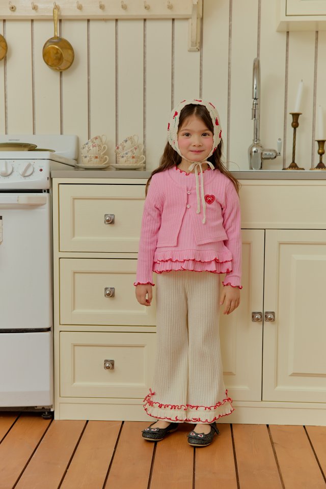 Sera - Korean Children Fashion - #childrensboutique - Frill Bootcut Pants