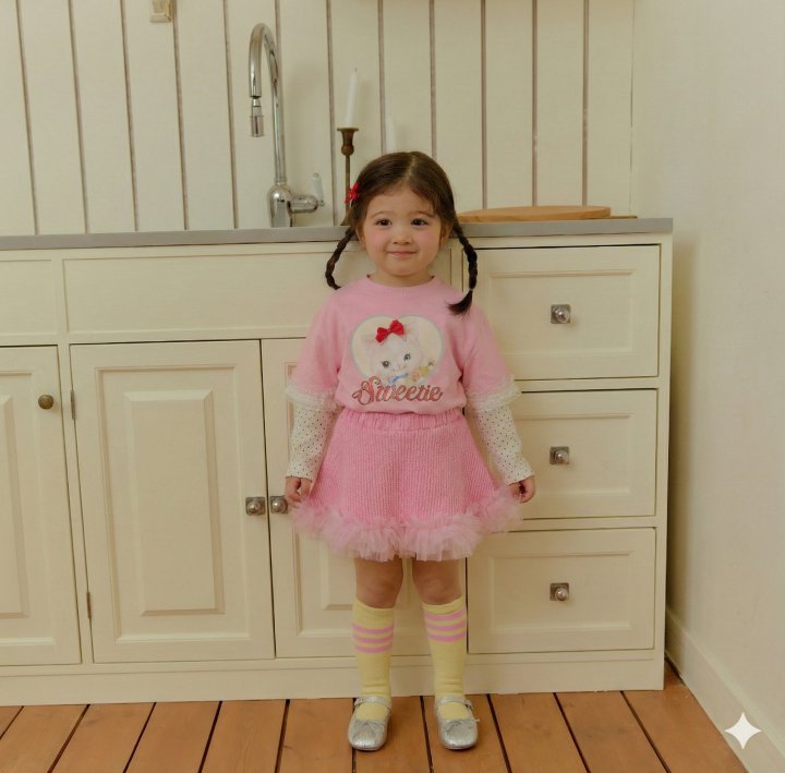 Sera - Korean Children Fashion - #discoveringself - Short Sleeve Layered Tee - 5