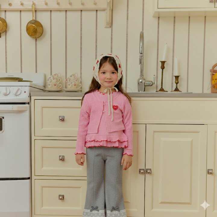 Sera - Korean Children Fashion - #designkidswear - Lace Hem Pants - 4
