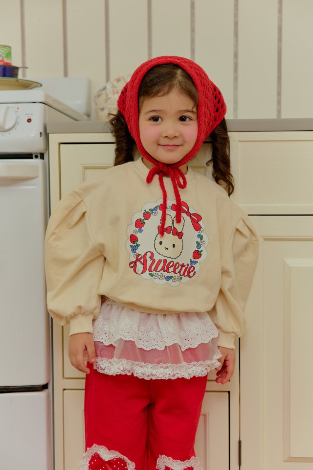 Sera - Korean Children Fashion - #discoveringself - Strawberry Sweet Sweatshirt - 7