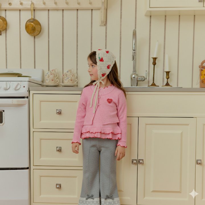 Sera - Korean Children Fashion - #fashionkids - Lace Hem Pants - 5