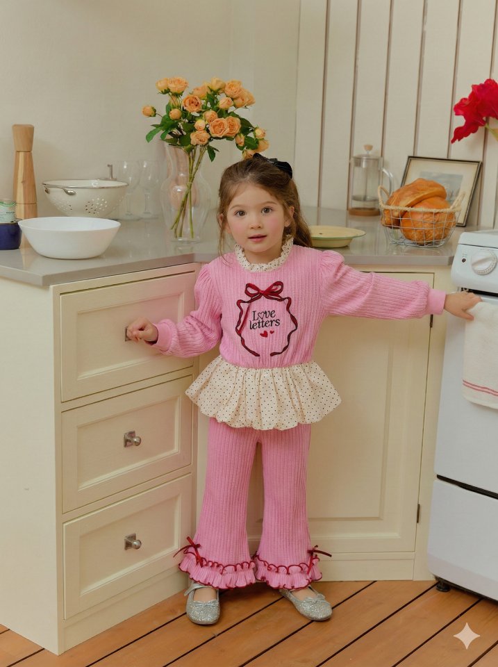 Sera - Korean Children Fashion - #kidsshorts - Frill Bootcut Pants - 5