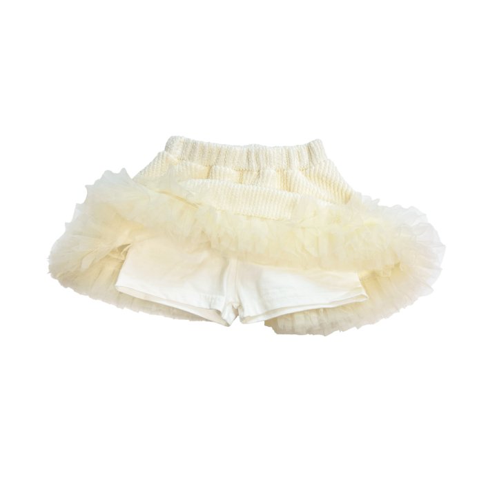 Sera - Korean Children Fashion - #kidsshorts - Pom Pom Lace Skirt - 12