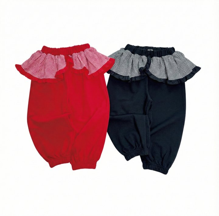 Sera - Korean Children Fashion - #kidsshorts - Chloe Check Pants - 11