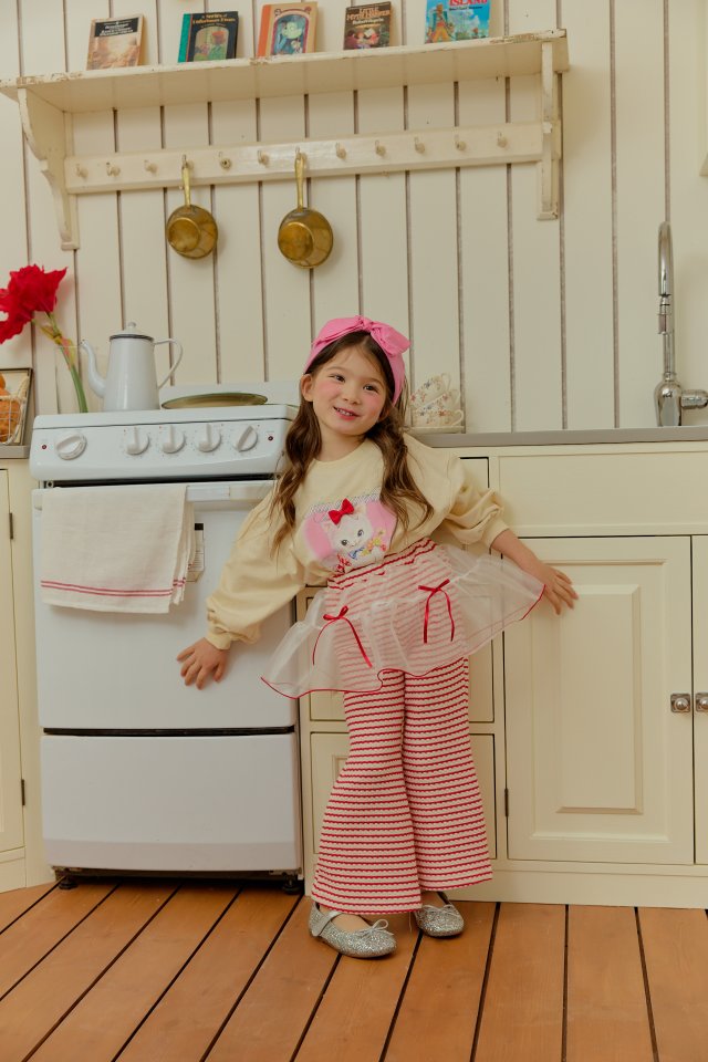 Sera - Korean Children Fashion - #kidsshorts - Stripe Pants - 10