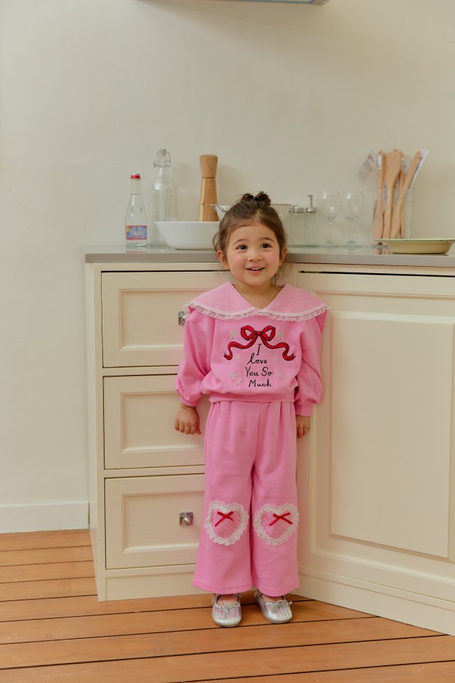 Sera - Korean Children Fashion - #kidsshorts - Lace Sailor Sweatshirt