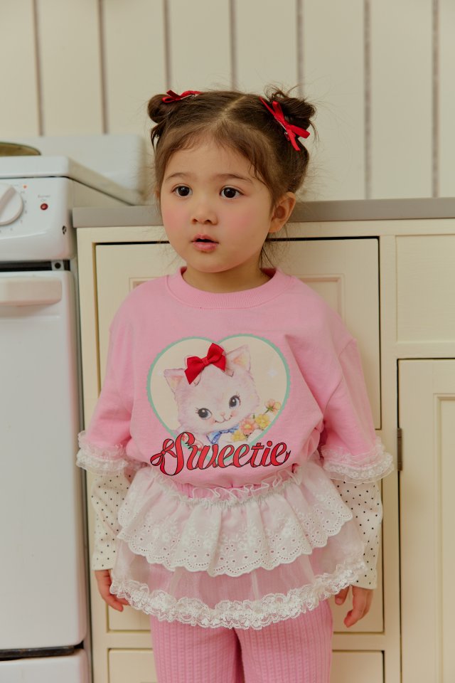 Sera - Korean Children Fashion - #kidsstore - Eyelet Tutu - 3