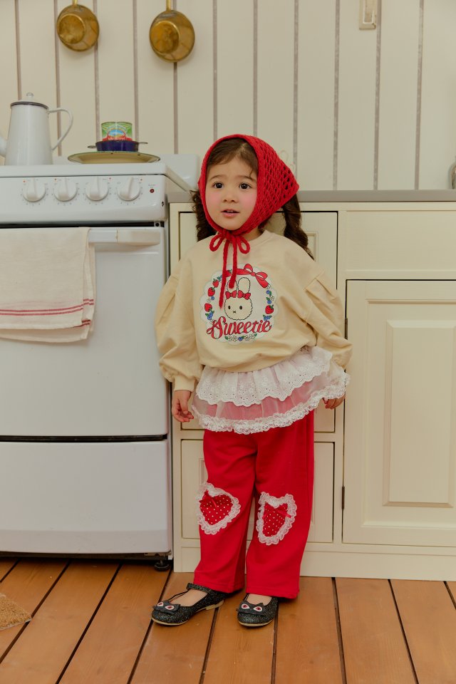 Sera - Korean Children Fashion - #kidsstore - Strawberry Sweet Sweatshirt - 10