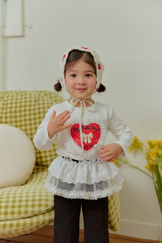 Sera - Korean Children Fashion - #kidzfashiontrend - Lace Hem Pants - 8