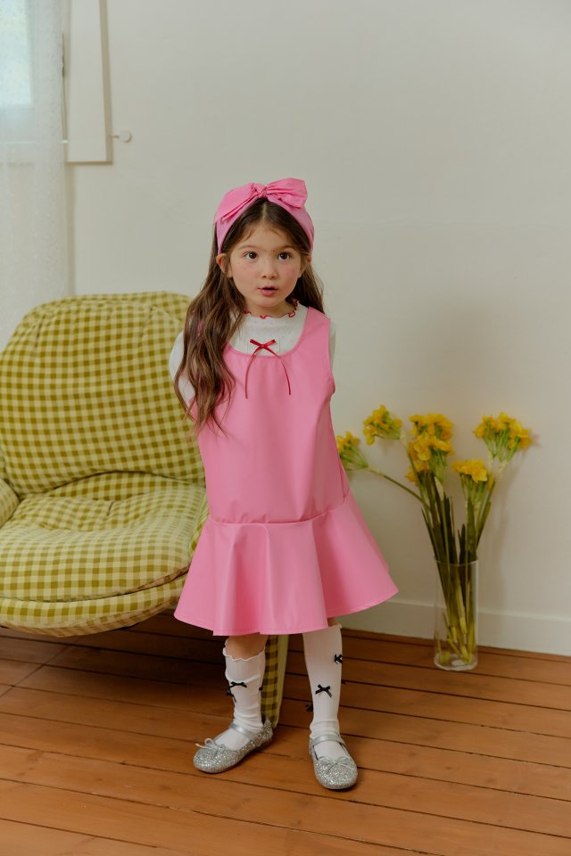 Sera - Korean Children Fashion - #kidzfashiontrend - Magenta One-piece - 6