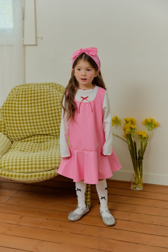 Sera - Korean Children Fashion - #littlefashionista - Magenta One-piece - 8