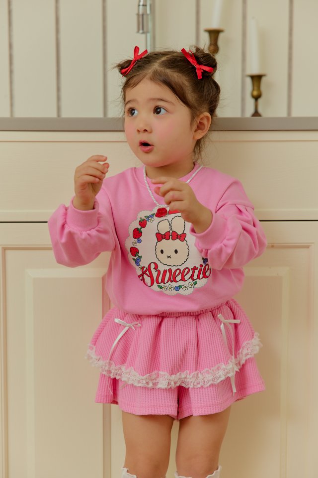 Sera - Korean Children Fashion - #littlefashionista - Lace Skirt Pants - 8