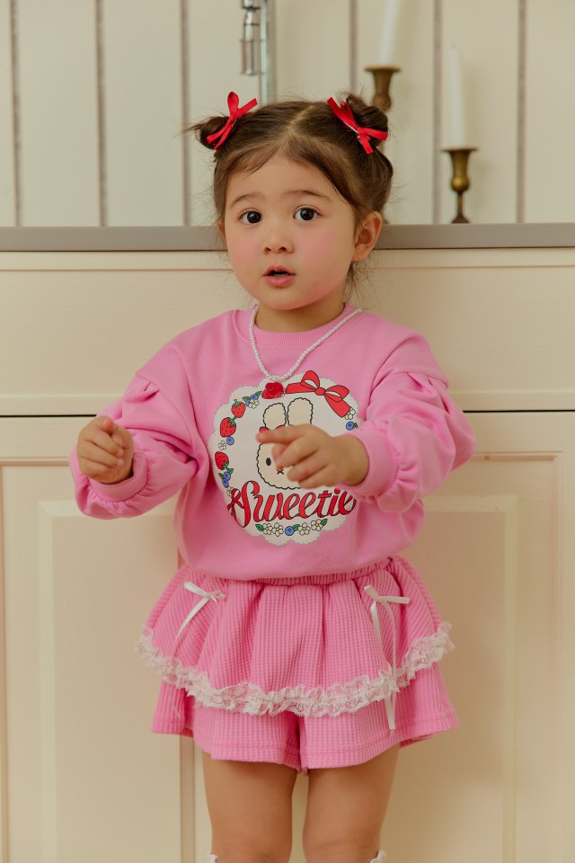 Sera - Korean Children Fashion - #magicofchildhood - Lace Skirt Pants - 9