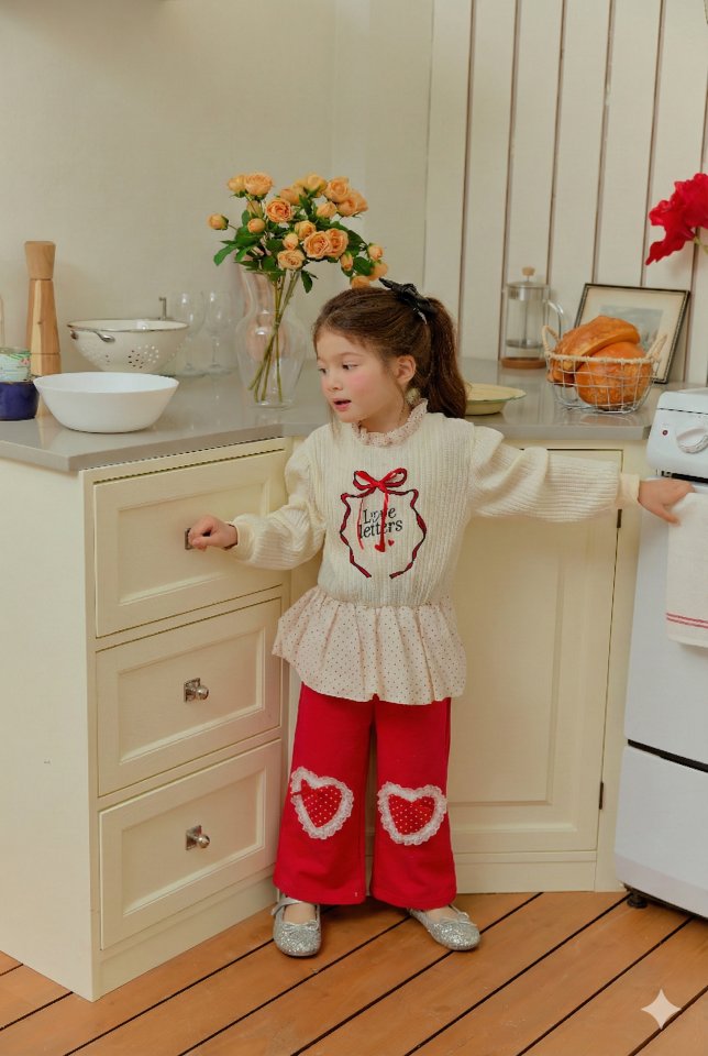 Sera - Korean Children Fashion - #magicofchildhood - Dot Puff Sweatshirt - 5
