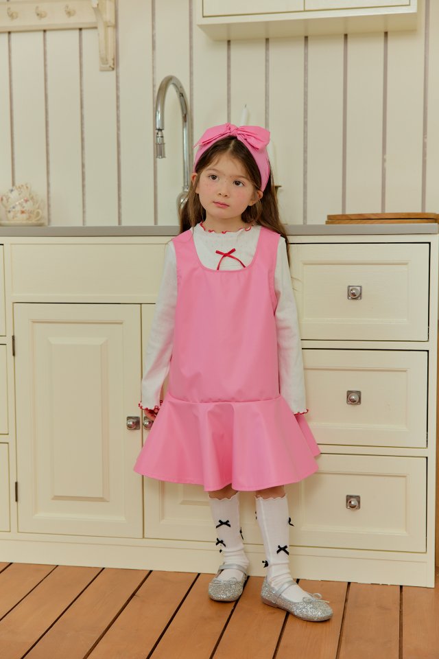 Sera - Korean Children Fashion - #minifashionista - Magenta One-piece - 10