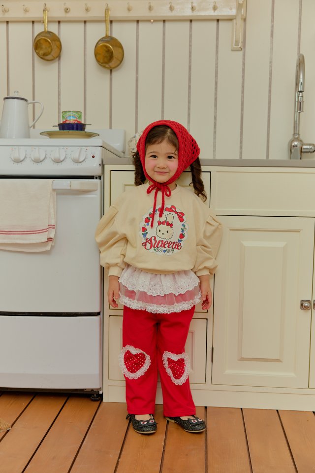 Sera - Korean Children Fashion - #minifashionista - Heart Flutter Pants - 7