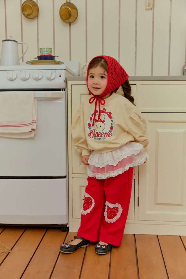 Sera - Korean Children Fashion - #minifashionista - Strawberry Sweet Sweatshirt