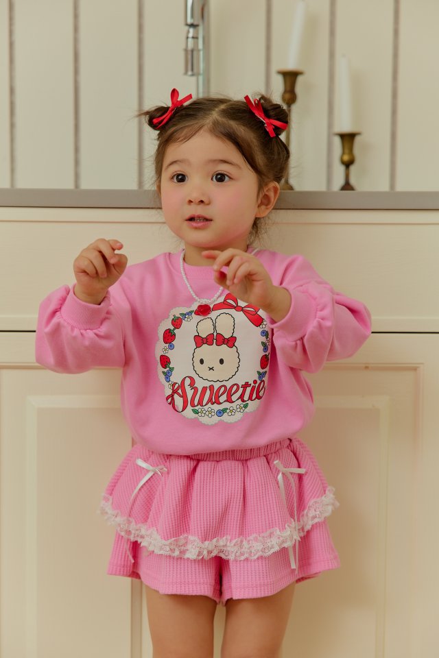 Sera - Korean Children Fashion - #minifashionista - Lace Skirt Pants - 10