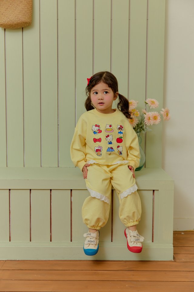 Sera - Korean Children Fashion - #prettylittlegirls - Apple Set