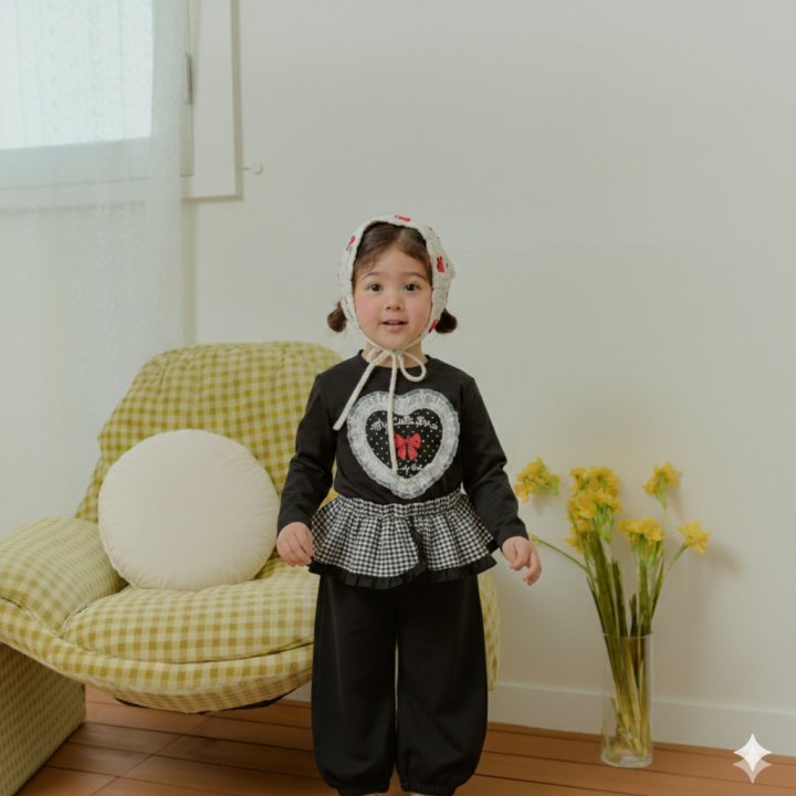 Sera - Korean Children Fashion - #minifashionista - Chloe Check Pants - 4