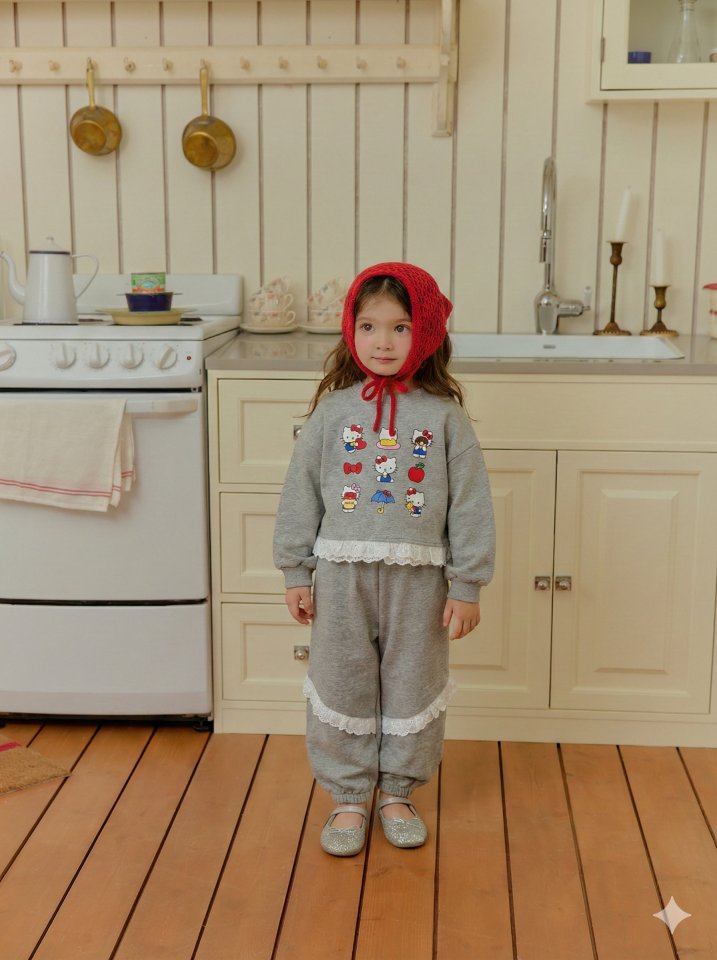 Sera - Korean Children Fashion - #toddlerclothing - Apple Set - 4