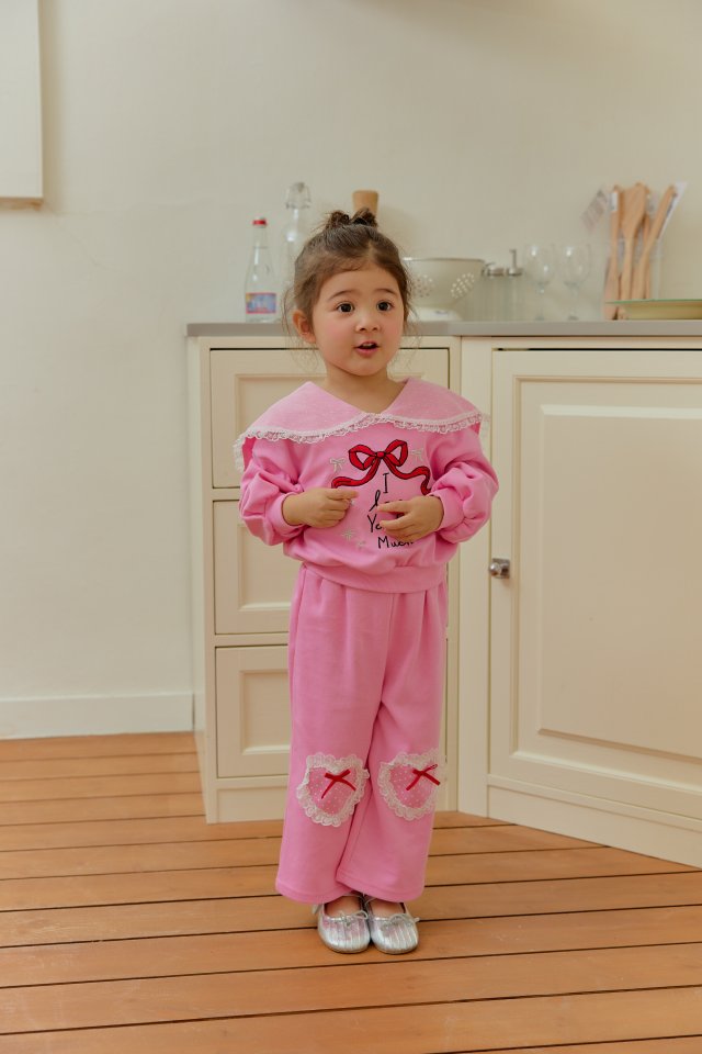 Sera - Korean Children Fashion - #toddlerclothing - Lace Sailor Sweatshirt - 10