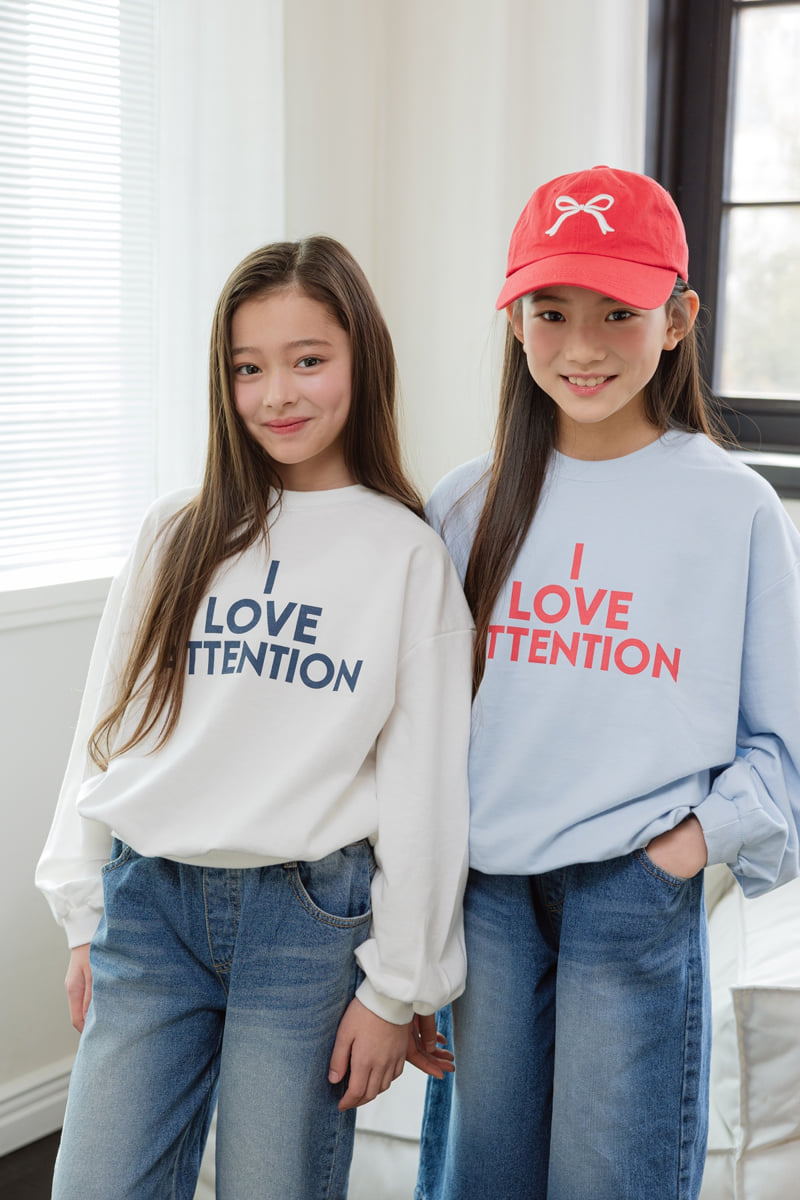 Sm2 - Korean Children Fashion - #Kfashion4kids - Love Sweatshirt - 8