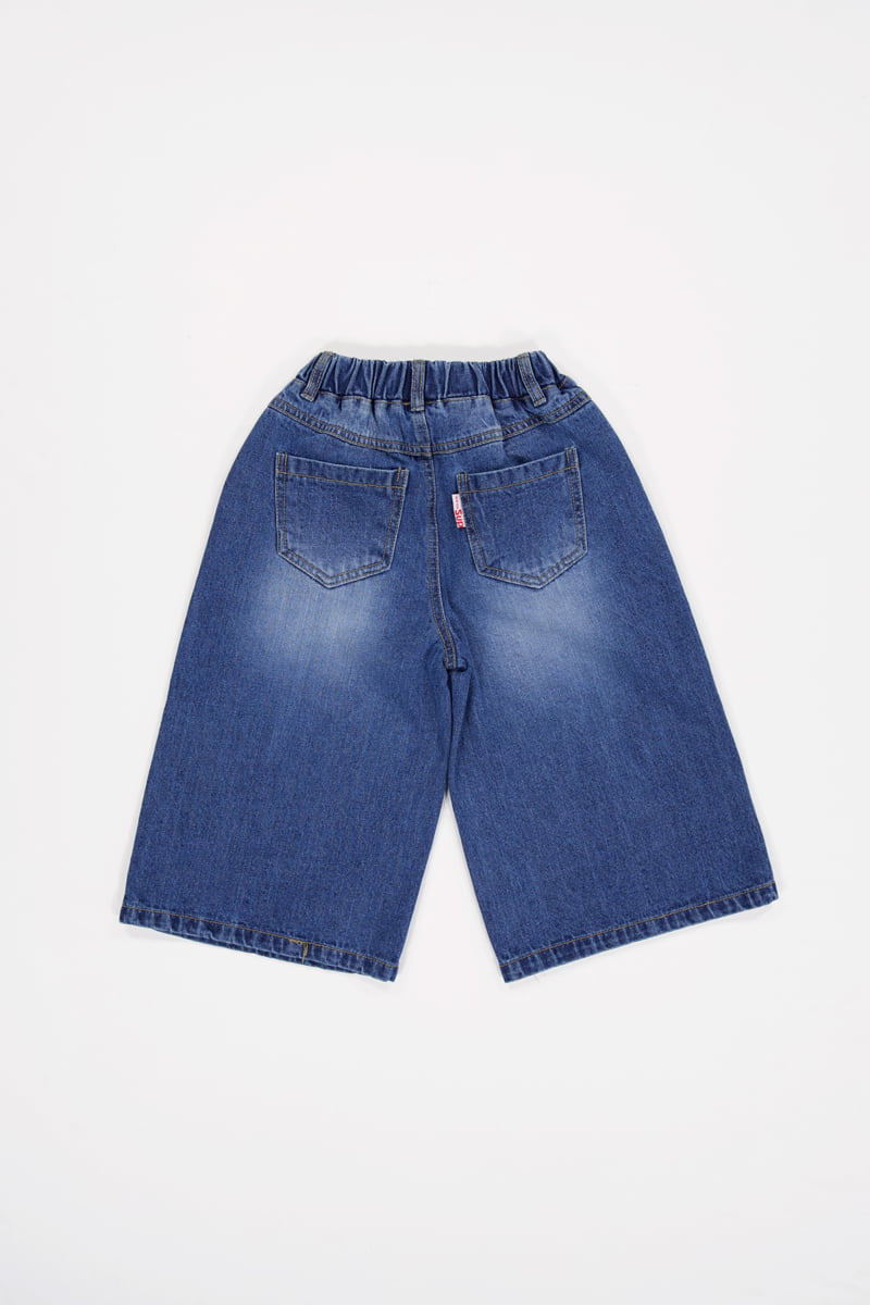 Sm2 - Korean Children Fashion - #Kfashion4kids - Bermuda Denim Pants - 12