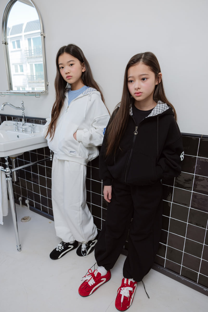 Sm2 - Korean Children Fashion - #Kfashion4kids - Check Wide Pants - 10