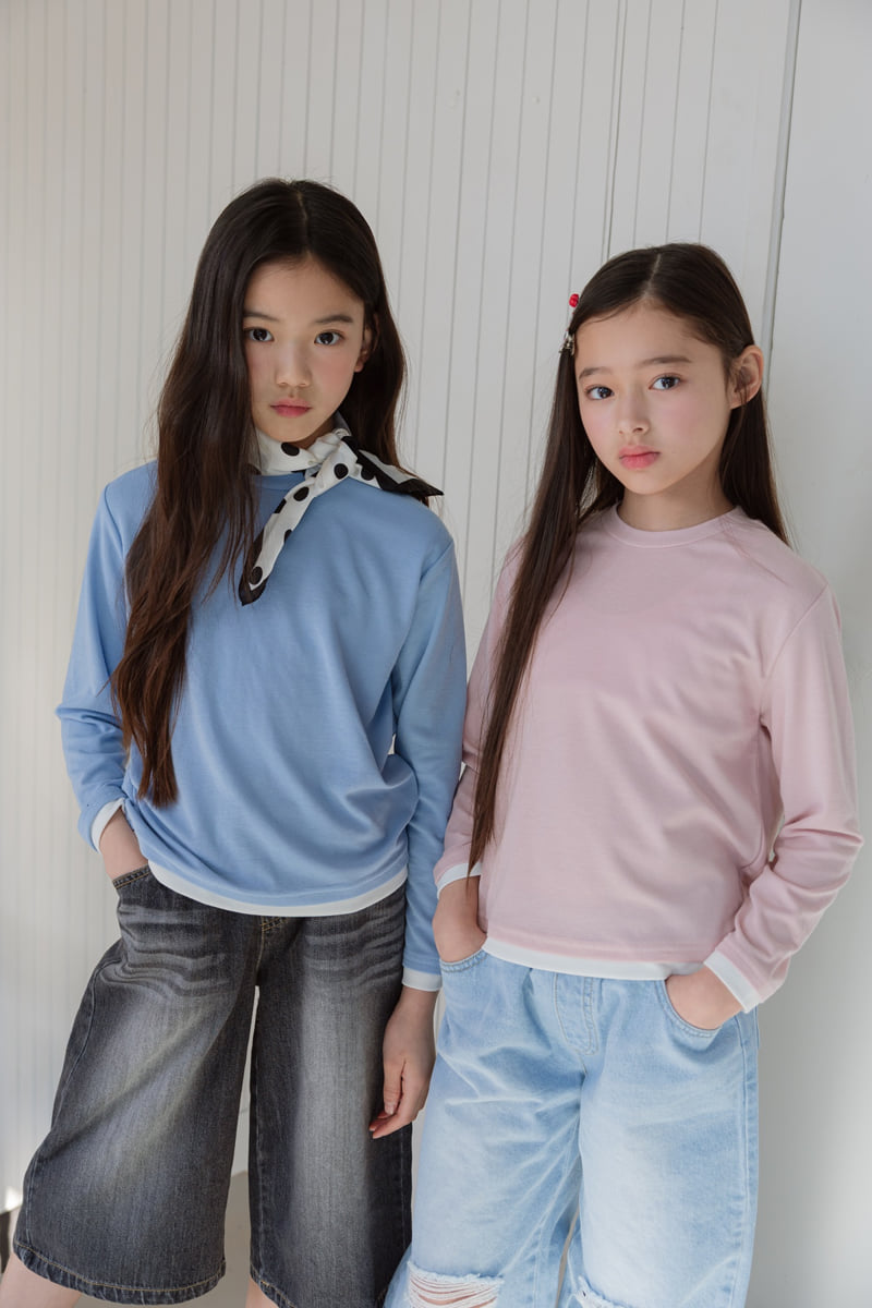 Sm2 - Korean Children Fashion - #kidzfashiontrend - T02 Layered Tee - 4