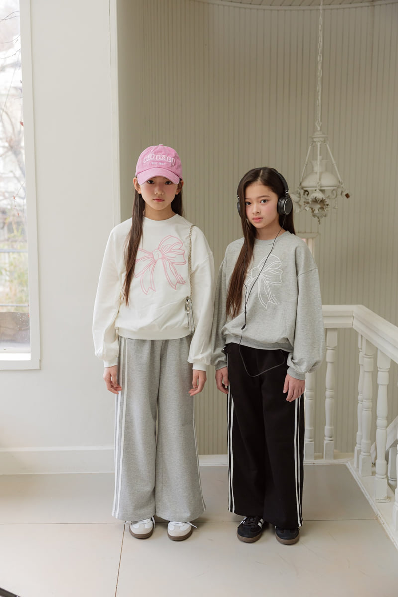 Sm2 - Korean Children Fashion - #childofig - Color Block Line Pants - 7