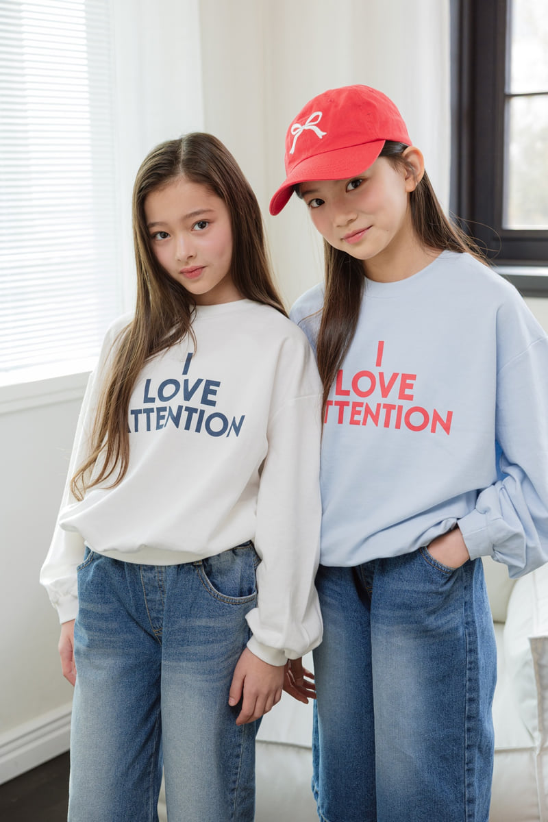 Sm2 - Korean Children Fashion - #childrensboutique - Love Sweatshirt