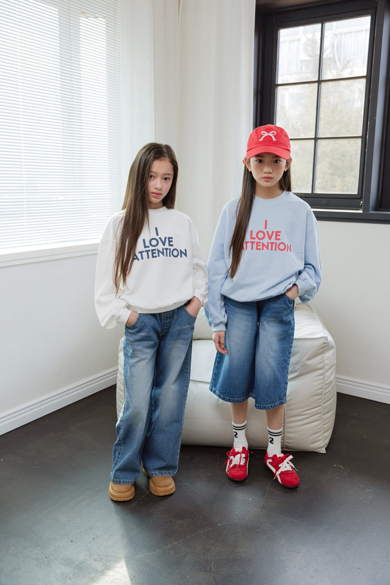 Sm2 - Korean Children Fashion - #designkidswear - Love Sweatshirt - 2