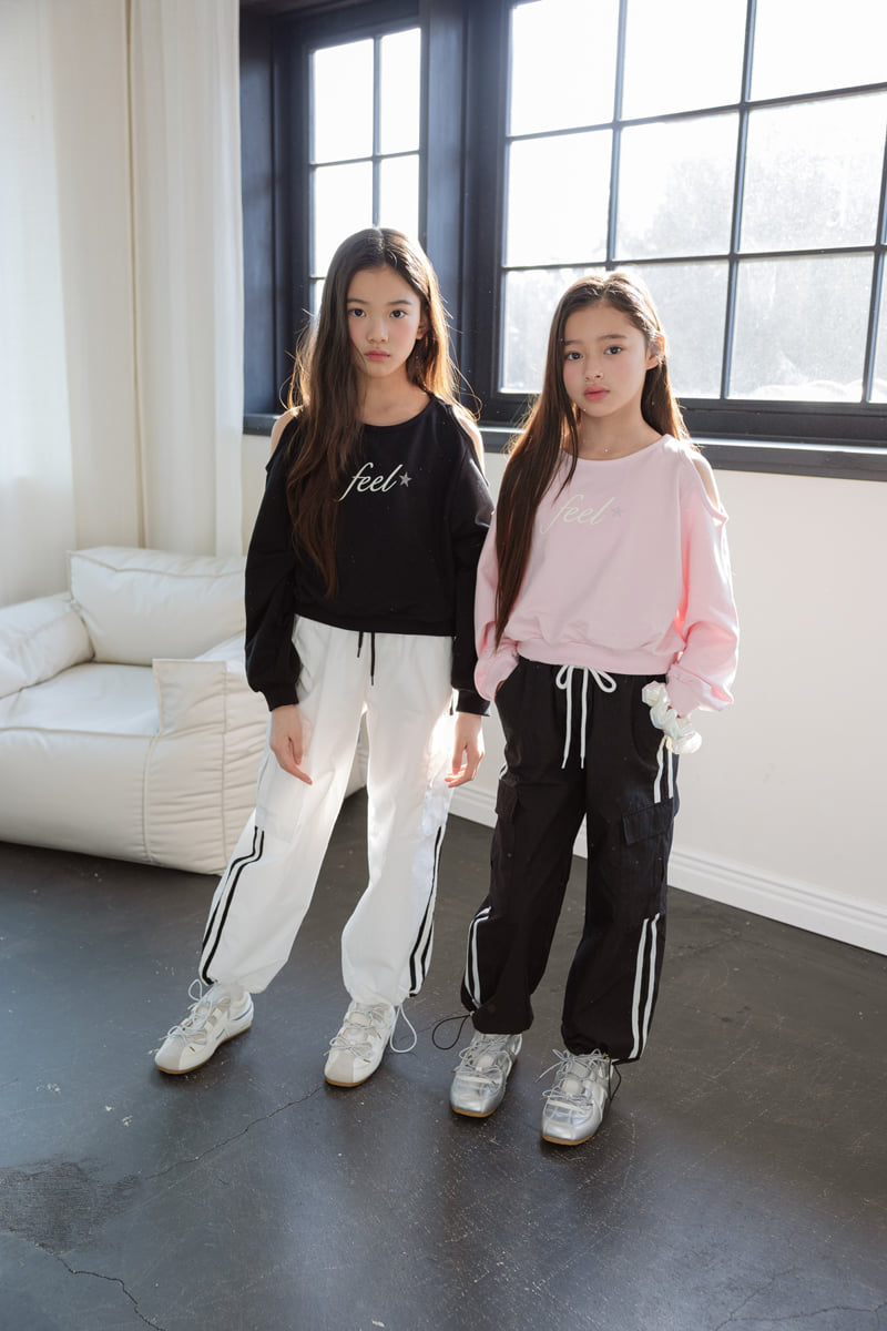 Sm2 - Korean Children Fashion - #designkidswear - Line Track Pants - 7