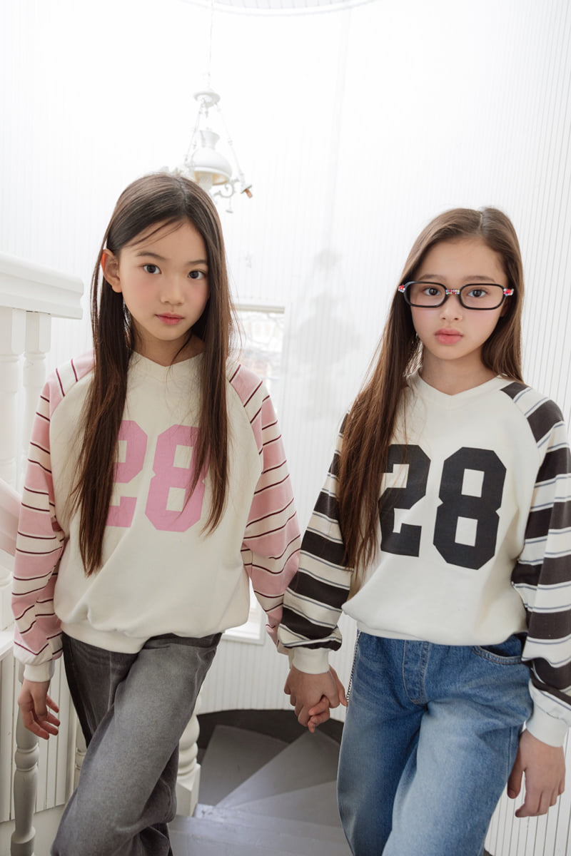 Number Raglan Sweatshirt by Sm2 for Child - view 1