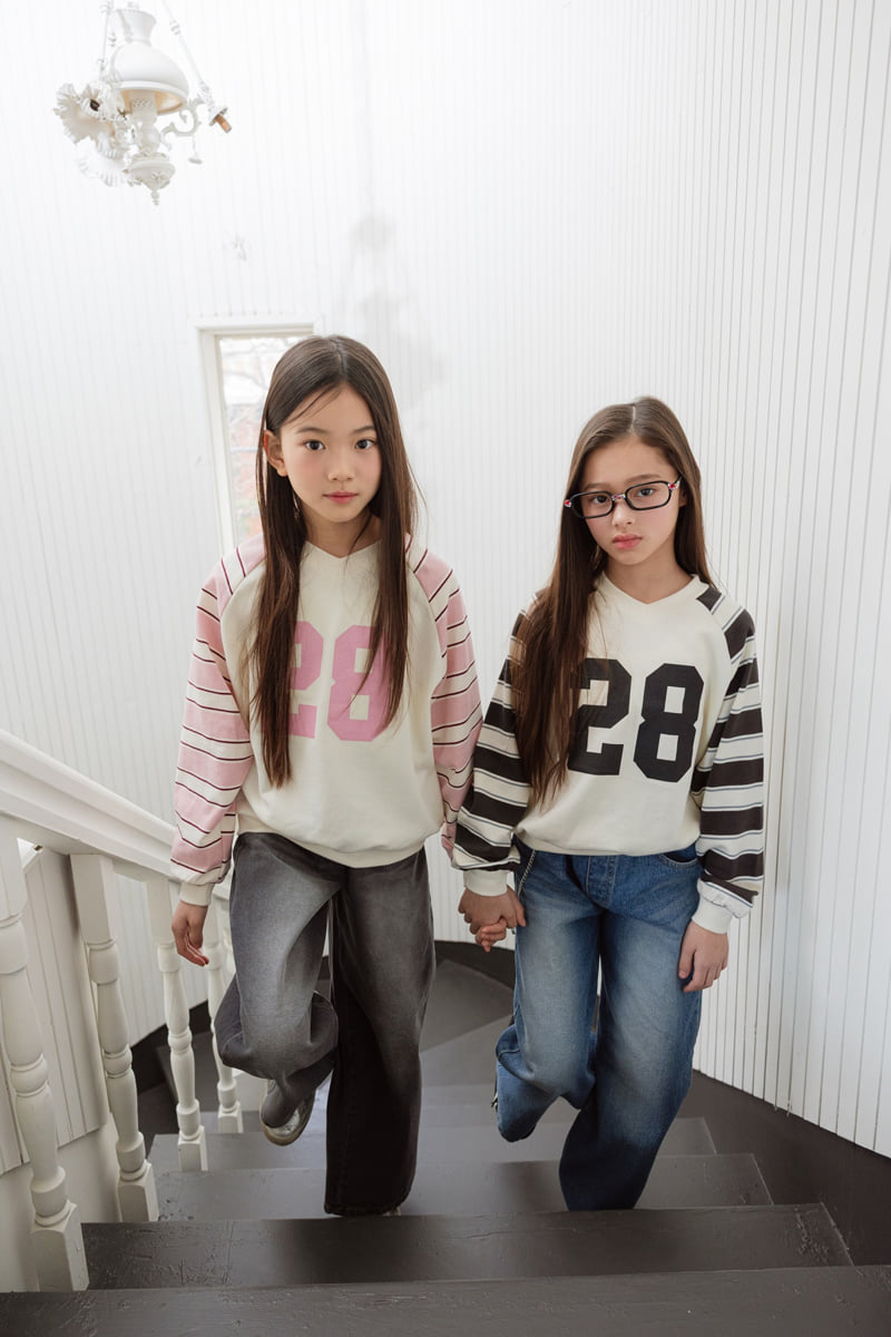 Sm2 - Korean Children Fashion - #discoveringself - Wide Denim Pants - 6