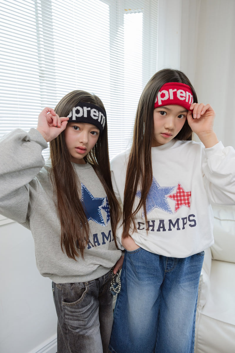 Check Star Sweatshirt by Sm2 for Child - view 1