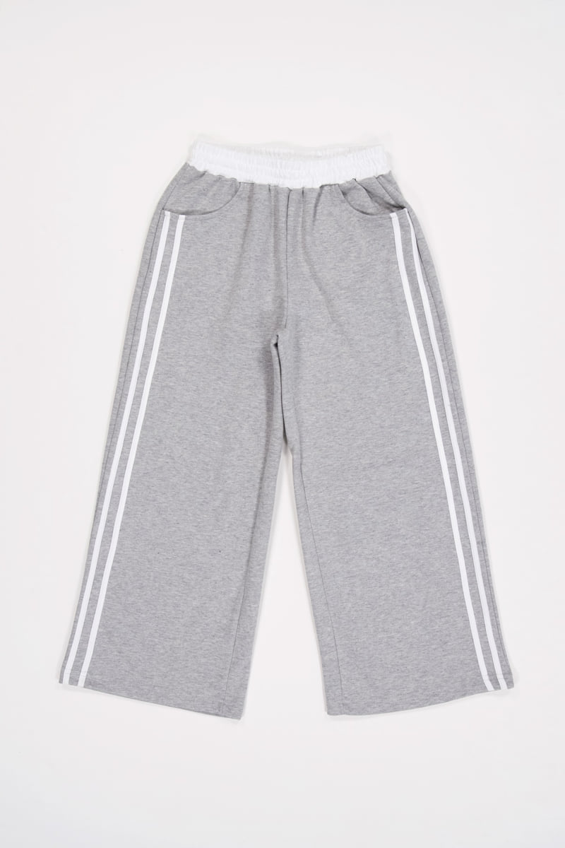 Sm2 - Korean Children Fashion - #fashionkids - Color Block Line Pants - 11