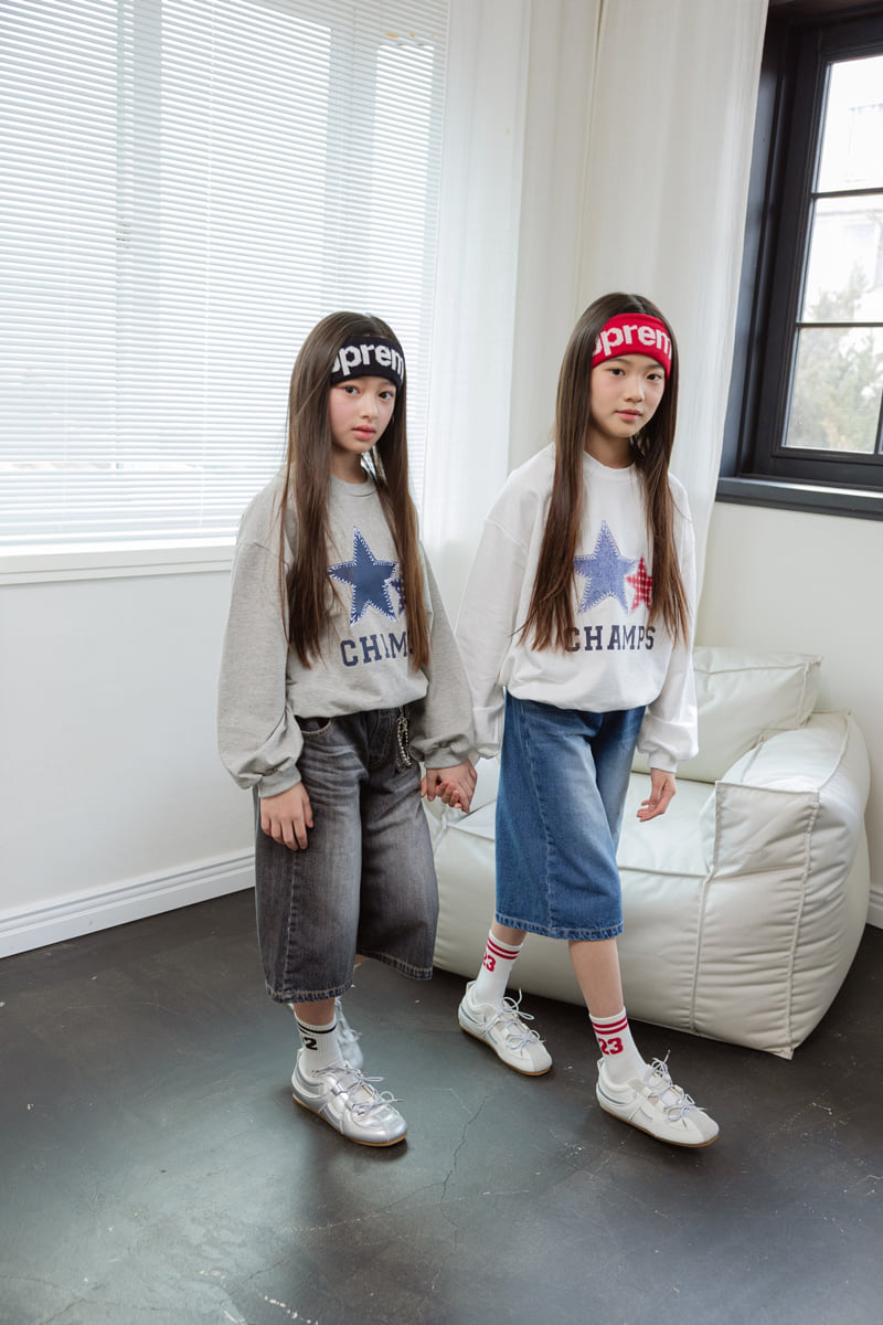 Sm2 - Korean Children Fashion - #fashionkids - Bermuda Denim Pants - 8