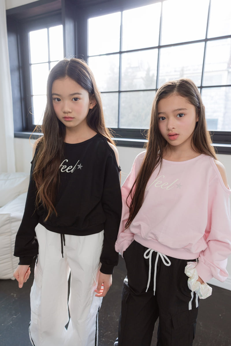 Sm2 - Korean Children Fashion - #kidsshorts - Slit Sweatshirt - 10