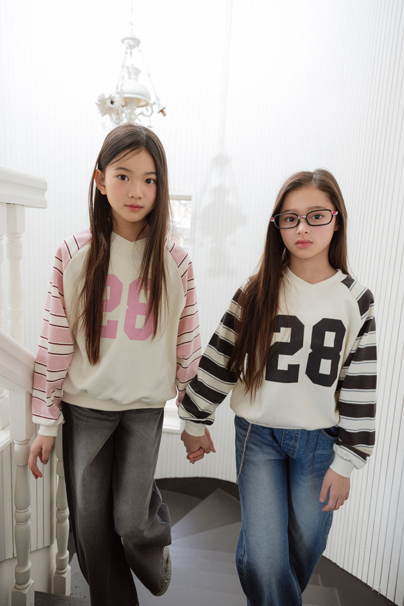 Sm2 - Korean Children Fashion - #kidsshorts - Wide Denim Pants - 8