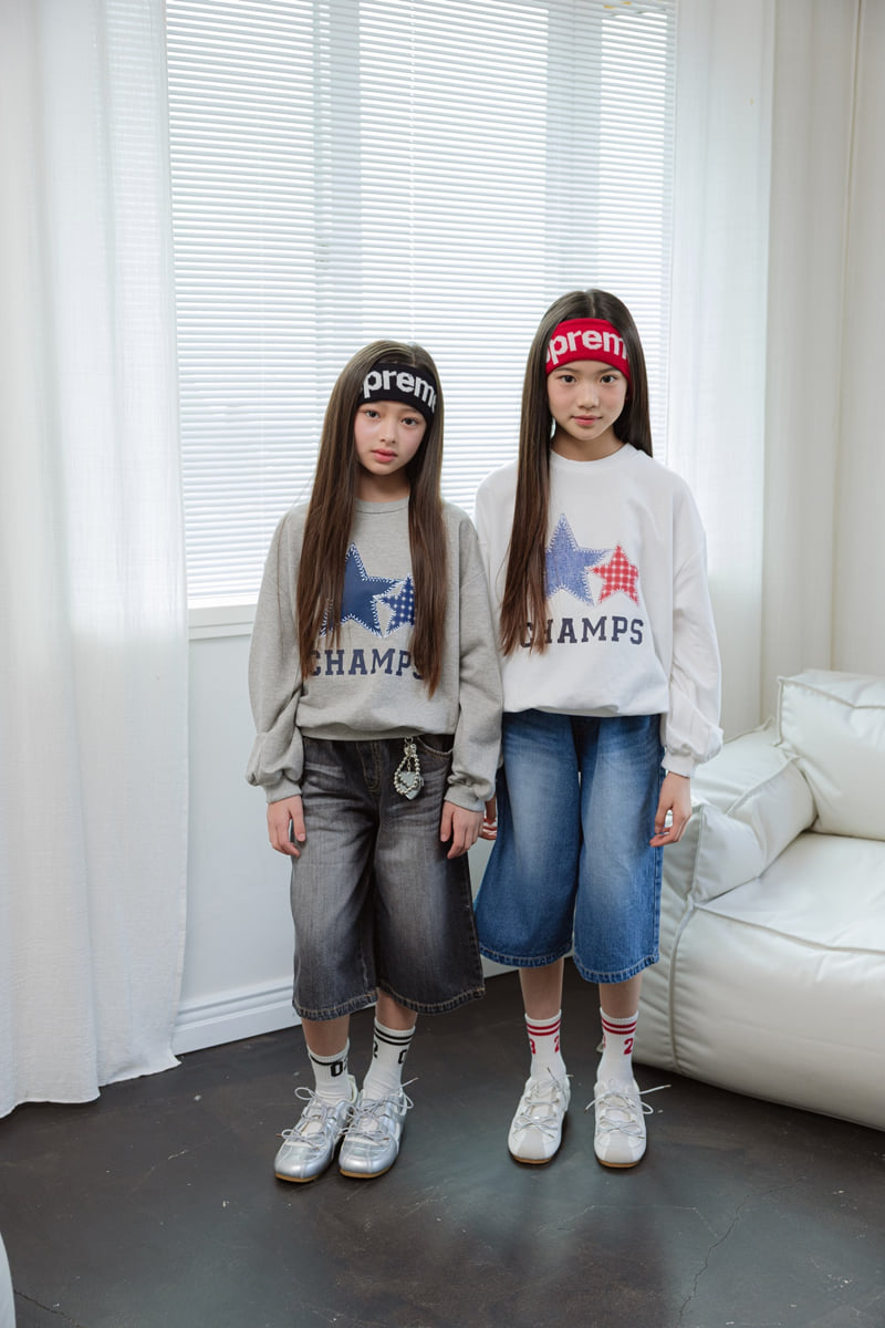 Check Star Sweatshirt by Sm2 for Child - view 3