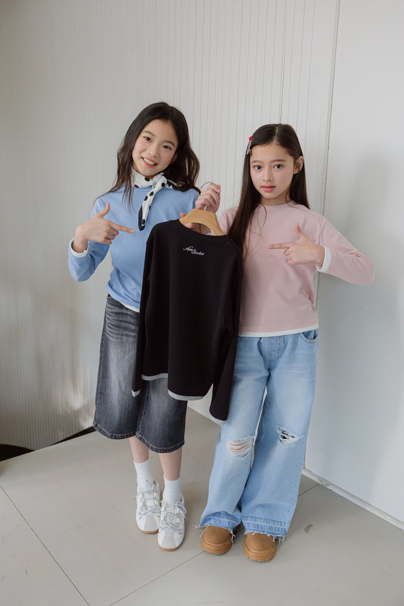 Sm2 - Korean Children Fashion - #kidsstore - T02 Layered Tee - 2