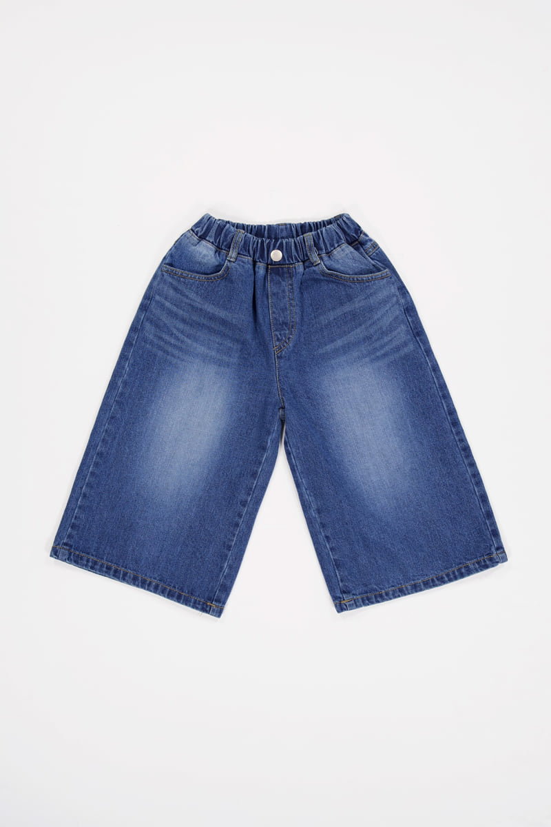 Sm2 - Korean Children Fashion - #kidzfashiontrend - Bermuda Denim Pants - 11