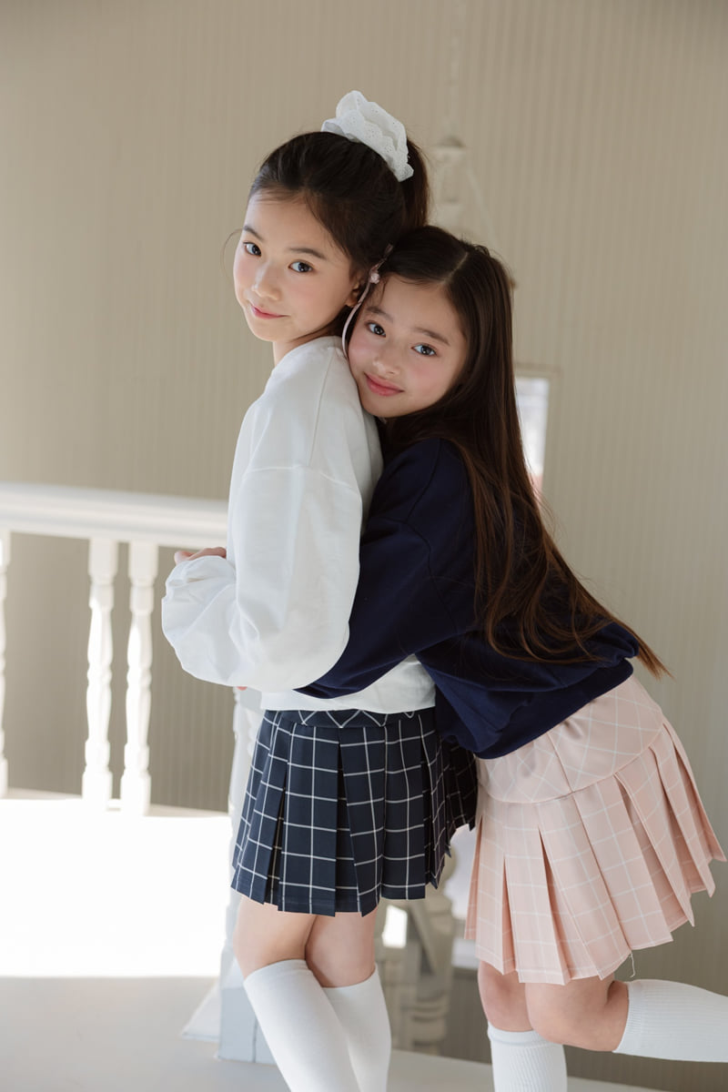 Sm2 - Korean Children Fashion - #kidzfashiontrend - Check Skirt - 7