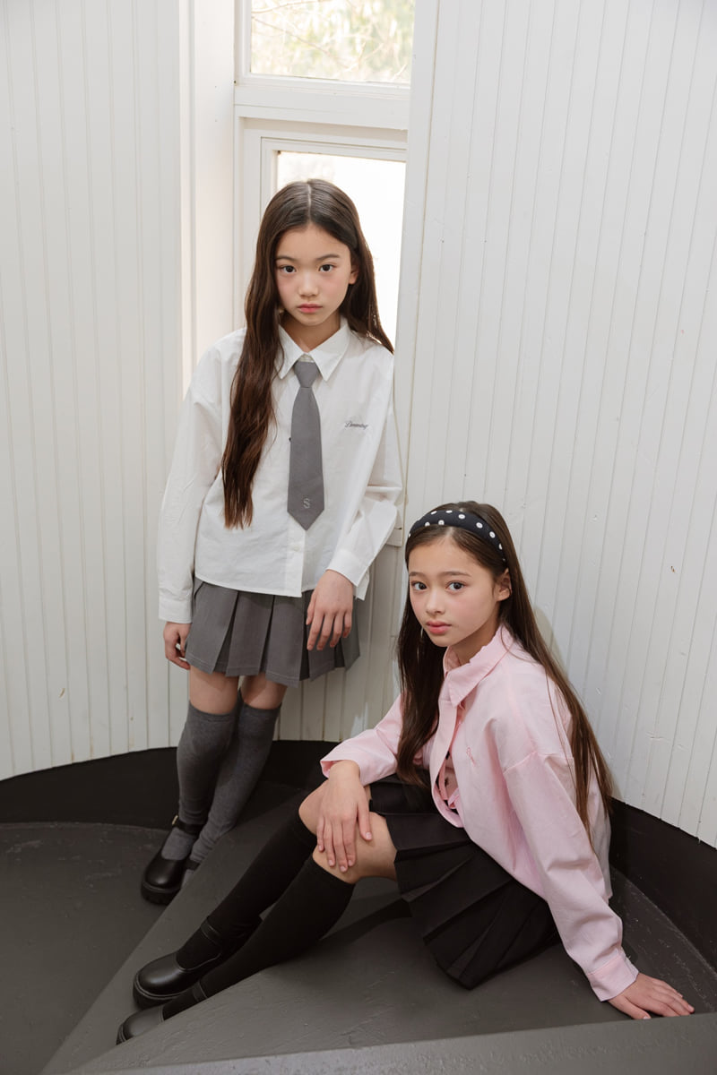 Sm2 - Korean Children Fashion - #kidzfashiontrend - Cotton Classic Shirt - 6